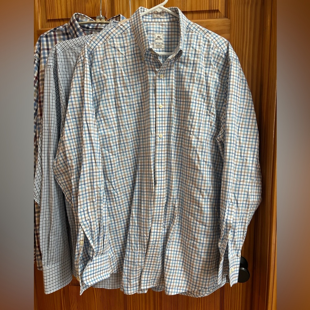 Bundle Alert 3 Peter Millar Plaid Button Down Men… - image 7